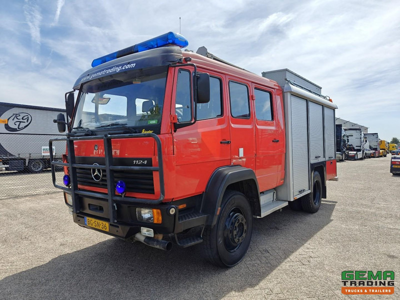 Mercedes-Benz 1124 AF 4x4 Dubbelcab 6Cil - 8 Pers - Ziegler TS - Tankautospuit TS09 LD2.800 HD265 T2.000 S40 - 04/2026 APK - Gasilsko vozilo: slika 1 Mercedes-Benz 1124 AF 4x4 Dubbelcab 6Cil - 8 Pers - Ziegler TS - Tankautospuit TS09 LD2.800 HD265 T2.000 S40 - 04/2026 APK - Gasilsko vozilo: slika 1