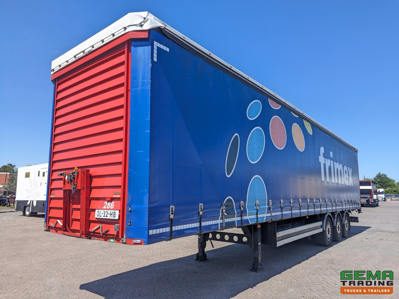 Polprikolica s ponjavo Merker M300-01-OY 3-Assen SAF - Lift as - Schuifzeilen/dak - Rongen/Rongpotten - Kooiaap aansluiting - 6600KG: slika 1