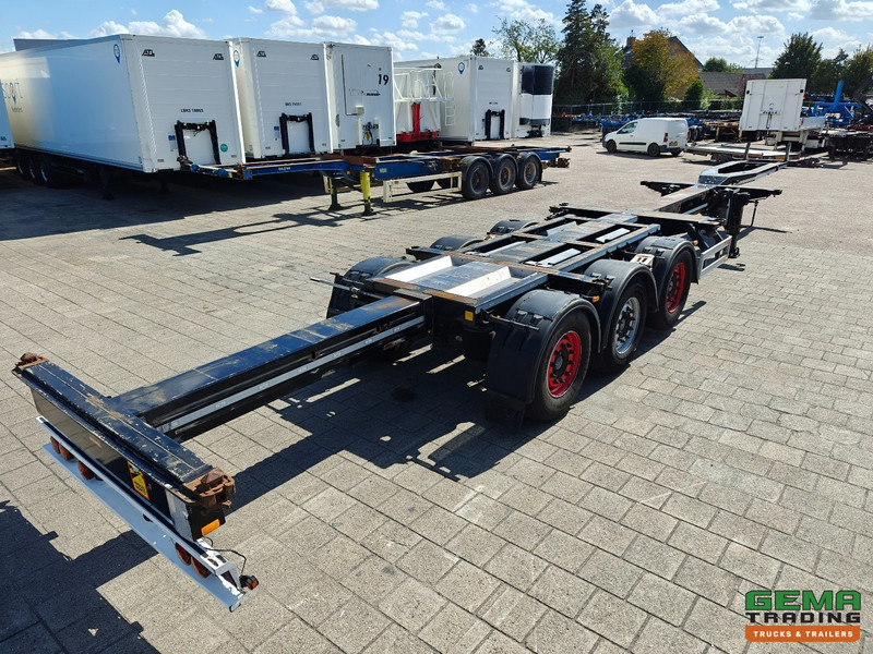 Pacton ET3 3-Assen Valx - MULTI - Schijfremmen - LiftAs - 3x Uitschuifbaar - ADR lekbak - Kontejnerska polprikolica/ Polprikolica z zamenljivim tovoriščem: slika 3 Pacton ET3 3-Assen Valx - MULTI - Schijfremmen - LiftAs - 3x Uitschuifbaar - ADR lekbak - Kontejnerska polprikolica/ Polprikolica z zamenljivim tovoriščem: slika 3