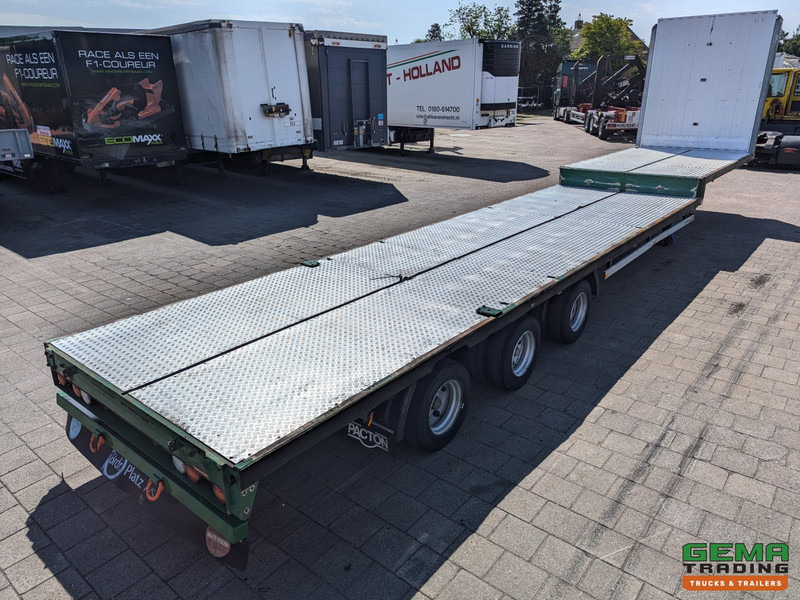 Pacton SXD3 3-Assen - Semi Dieplader - Hydr. Steunpoten - Traanplaat vloer - 3e as naloop gestuurd - Nizko noseča polprikolica: slika 2 Pacton SXD3 3-Assen - Semi Dieplader - Hydr. Steunpoten - Traanplaat vloer - 3e as naloop gestuurd - Nizko noseča polprikolica: slika 2