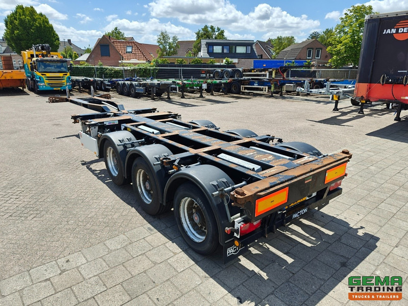 Pacton T3-010 3-Assen SAF - MULTI - Trommelremmen - LiftAs - 3x Uitschuifbaar - 10/2025 APK - Kontejnerska polprikolica/ Polprikolica z zamenljivim tovoriščem: slika 2 Pacton T3-010 3-Assen SAF - MULTI - Trommelremmen - LiftAs - 3x Uitschuifbaar - 10/2025 APK - Kontejnerska polprikolica/ Polprikolica z zamenljivim tovoriščem: slika 2