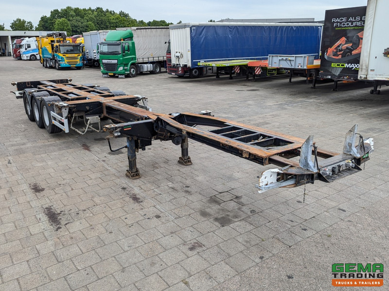 Pacton T3-010 3-Assen SAF - MULTI - Trommelremmen - LiftAs - 3x Uitschuifbaar - Kontejnerska polprikolica/ Polprikolica z zamenljivim tovoriščem: slika 5 Pacton T3-010 3-Assen SAF - MULTI - Trommelremmen - LiftAs - 3x Uitschuifbaar - Kontejnerska polprikolica/ Polprikolica z zamenljivim tovoriščem: slika 5