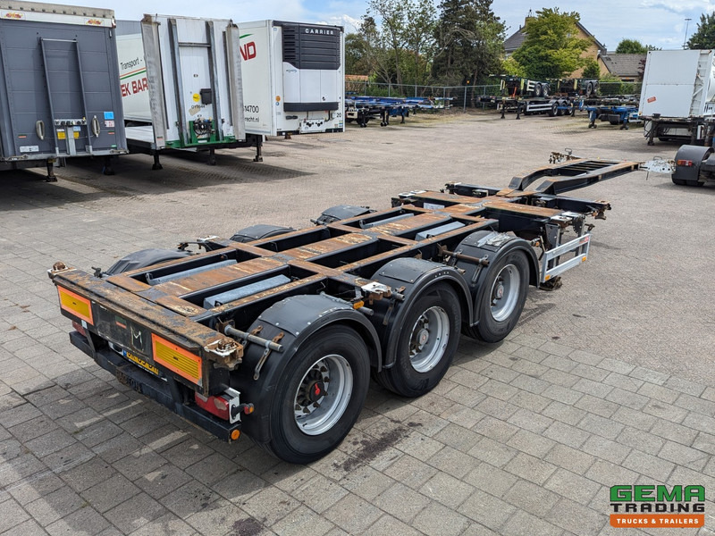 Pacton T3-010 3-Assen SAF - MULTI - Trommelremmen - LiftAs - 3x Uitschuifbaar - Kontejnerska polprikolica/ Polprikolica z zamenljivim tovoriščem: slika 2 Pacton T3-010 3-Assen SAF - MULTI - Trommelremmen - LiftAs - 3x Uitschuifbaar - Kontejnerska polprikolica/ Polprikolica z zamenljivim tovoriščem: slika 2