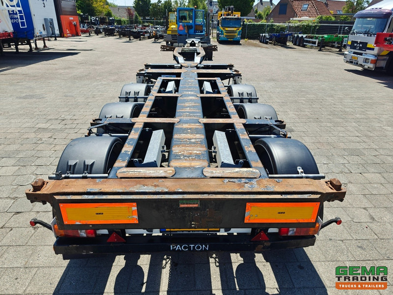Pacton T3-010 3-Assen SAF - MULTI - Trommelremmen - LiftAs - 3x Uitschuifbaar - Kontejnerska polprikolica/ Polprikolica z zamenljivim tovoriščem: slika 5 Pacton T3-010 3-Assen SAF - MULTI - Trommelremmen - LiftAs - 3x Uitschuifbaar - Kontejnerska polprikolica/ Polprikolica z zamenljivim tovoriščem: slika 5