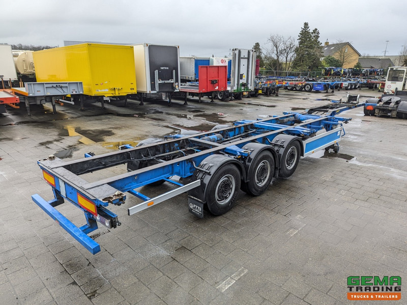 Pacton TXC339 3-Assen SAF - Schijfremmen - Lift-As - Vast - Reservewiel - 2x 20 30 40 45FT - Kontejnerska polprikolica/ Polprikolica z zamenljivim tovoriščem: slika 1 Pacton TXC339 3-Assen SAF - Schijfremmen - Lift-As - Vast - Reservewiel - 2x 20 30 40 45FT - Kontejnerska polprikolica/ Polprikolica z zamenljivim tovoriščem: slika 1