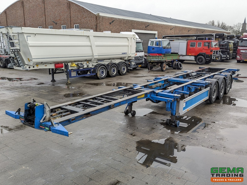 Pacton TXC339 3-Assen SAF - Schijfremmen - Lift-As - Vast - Reservewiel - 2x 20 30 40 45FT - Kontejnerska polprikolica/ Polprikolica z zamenljivim tovoriščem: slika 2 Pacton TXC339 3-Assen SAF - Schijfremmen - Lift-As - Vast - Reservewiel - 2x 20 30 40 45FT - Kontejnerska polprikolica/ Polprikolica z zamenljivim tovoriščem: slika 2