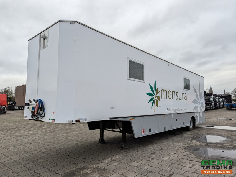 Trax S161DAP 1-Assige 11.3m KantoorTrailer / MobileHome - Airco's - Toilet - Standkachel - Watertank - Polprikolica: slika 2 Trax S161DAP 1-Assige 11.3m KantoorTrailer / MobileHome - Airco's - Toilet - Standkachel - Watertank - Polprikolica: slika 2