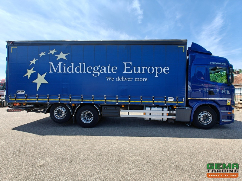 Tovornjak s ponjavo Scania G410 6x2/4 Streamline Euro6 - Retarder - Schuifzeilenbak 8.2M + Laadklep 1500kg - Smart Tacho V2: slika 17