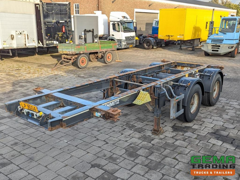Schmitz Cargobull SCF 20 2-Assen BPW DrumBrakes - 20FT Connection - 2419KG (O2060) - Kontejnerska polprikolica/ Polprikolica z zamenljivim tovoriščem: slika 1 Schmitz Cargobull SCF 20 2-Assen BPW DrumBrakes - 20FT Connection - 2419KG (O2060) - Kontejnerska polprikolica/ Polprikolica z zamenljivim tovoriščem: slika 1