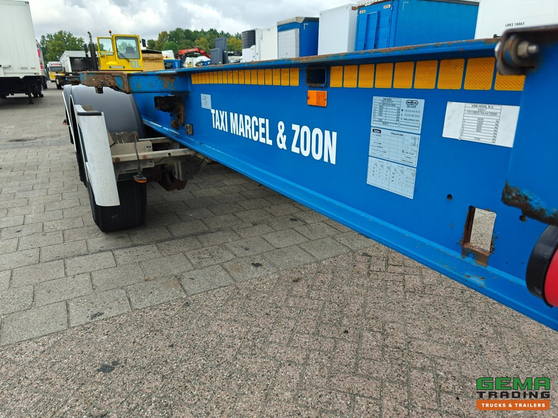 Kontejnerska polprikolica/ Polprikolica z zamenljivim tovoriščem Van Hool 3B0079 3-Assen SAF - Schijfremmen - Alle aansluitingen / Universeel chassis - 10 Stuks op Voorraad: slika 12
