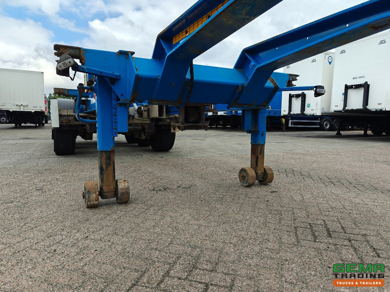 Kontejnerska polprikolica/ Polprikolica z zamenljivim tovoriščem Van Hool 3B0079 3-Assen SAF - Schijfremmen - Alle aansluitingen / Universeel chassis - 10 Stuks op Voorraad: slika 10