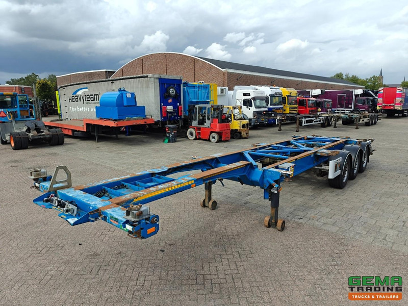 Van Hool 3B0079 3-Assen SAF - Schijfremmen - Alle aansluitingen / Universeel chassis - Kontejnerska polprikolica/ Polprikolica z zamenljivim tovoriščem: slika 2 Van Hool 3B0079 3-Assen SAF - Schijfremmen - Alle aansluitingen / Universeel chassis - Kontejnerska polprikolica/ Polprikolica z zamenljivim tovoriščem: slika 2