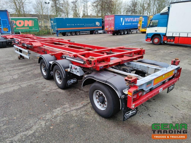 Van Hool A3C002 StuurasAs - 2x 20FT Frames - All Connections (O826) - Kontejnerska polprikolica/ Polprikolica z zamenljivim tovoriščem: slika 2 Van Hool A3C002 StuurasAs - 2x 20FT Frames - All Connections (O826) - Kontejnerska polprikolica/ Polprikolica z zamenljivim tovoriščem: slika 2