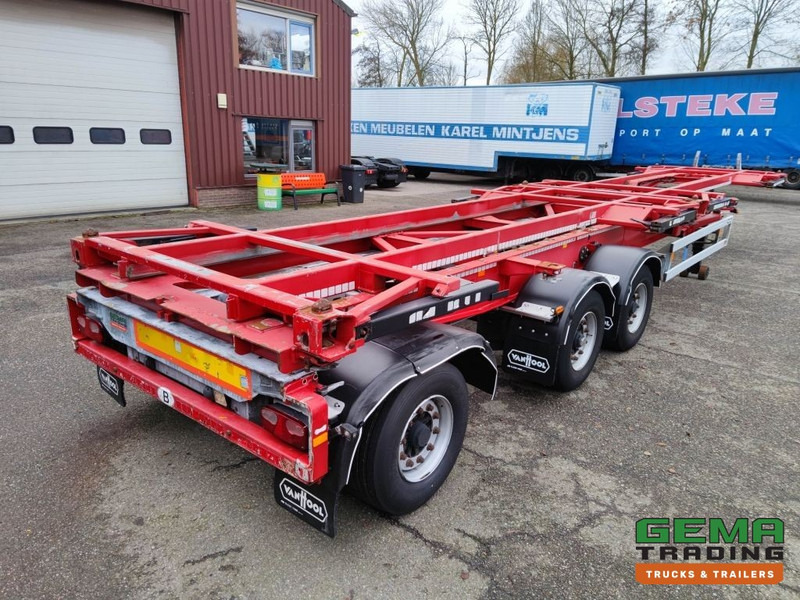Van Hool A3C002 StuurasAs - 2x 20FT Frames - All Connections (O826) - Kontejnerska polprikolica/ Polprikolica z zamenljivim tovoriščem: slika 1 Van Hool A3C002 StuurasAs - 2x 20FT Frames - All Connections (O826) - Kontejnerska polprikolica/ Polprikolica z zamenljivim tovoriščem: slika 1