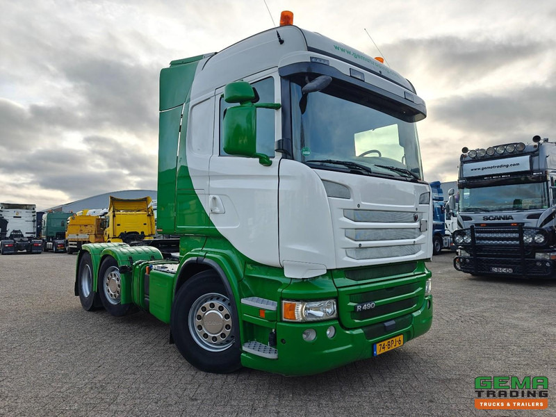 Scania R490 6x2/4 Highline Euro6A - Retarder - NaafReductie - Dubbele Tanks - StandAirco - SMARTTacho v2 - Vlačilec: slika 2 Scania R490 6x2/4 Highline Euro6A - Retarder - NaafReductie - Dubbele Tanks - StandAirco - SMARTTacho v2 - Vlačilec: slika 2