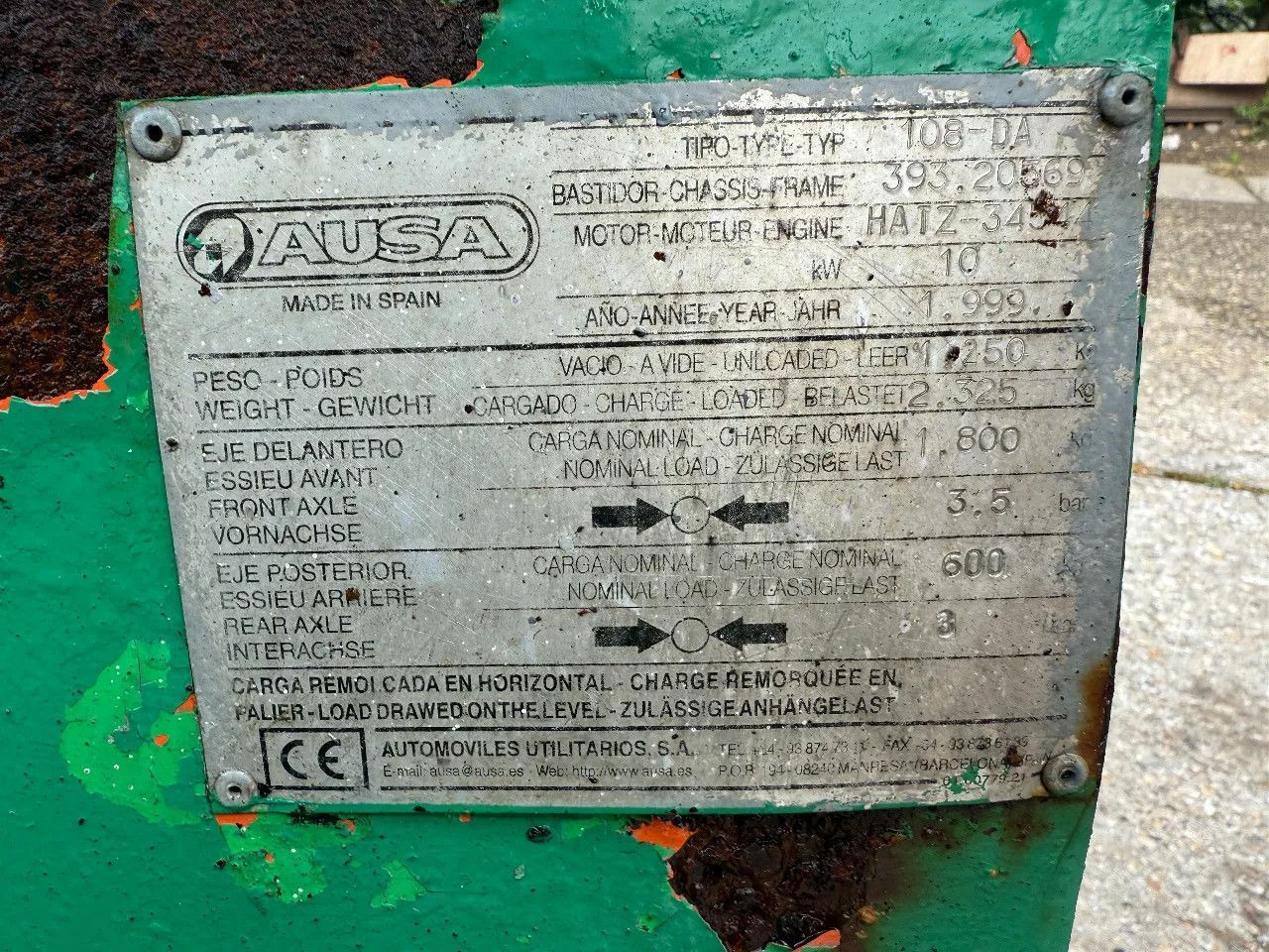 AUSA 1T mini Dumper - Mini demper: slika 5 AUSA 1T mini Dumper - Mini demper: slika 5