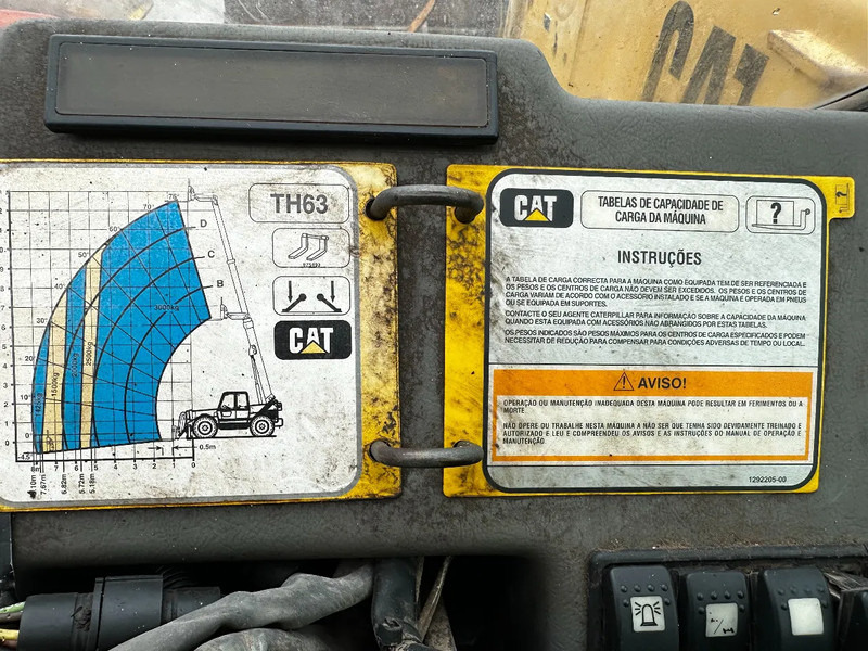 Teleskopski viličar Caterpillar TH63 4X4X4 Telehandler: slika 11 Teleskopski viličar Caterpillar TH63 4X4X4 Telehandler: slika 11