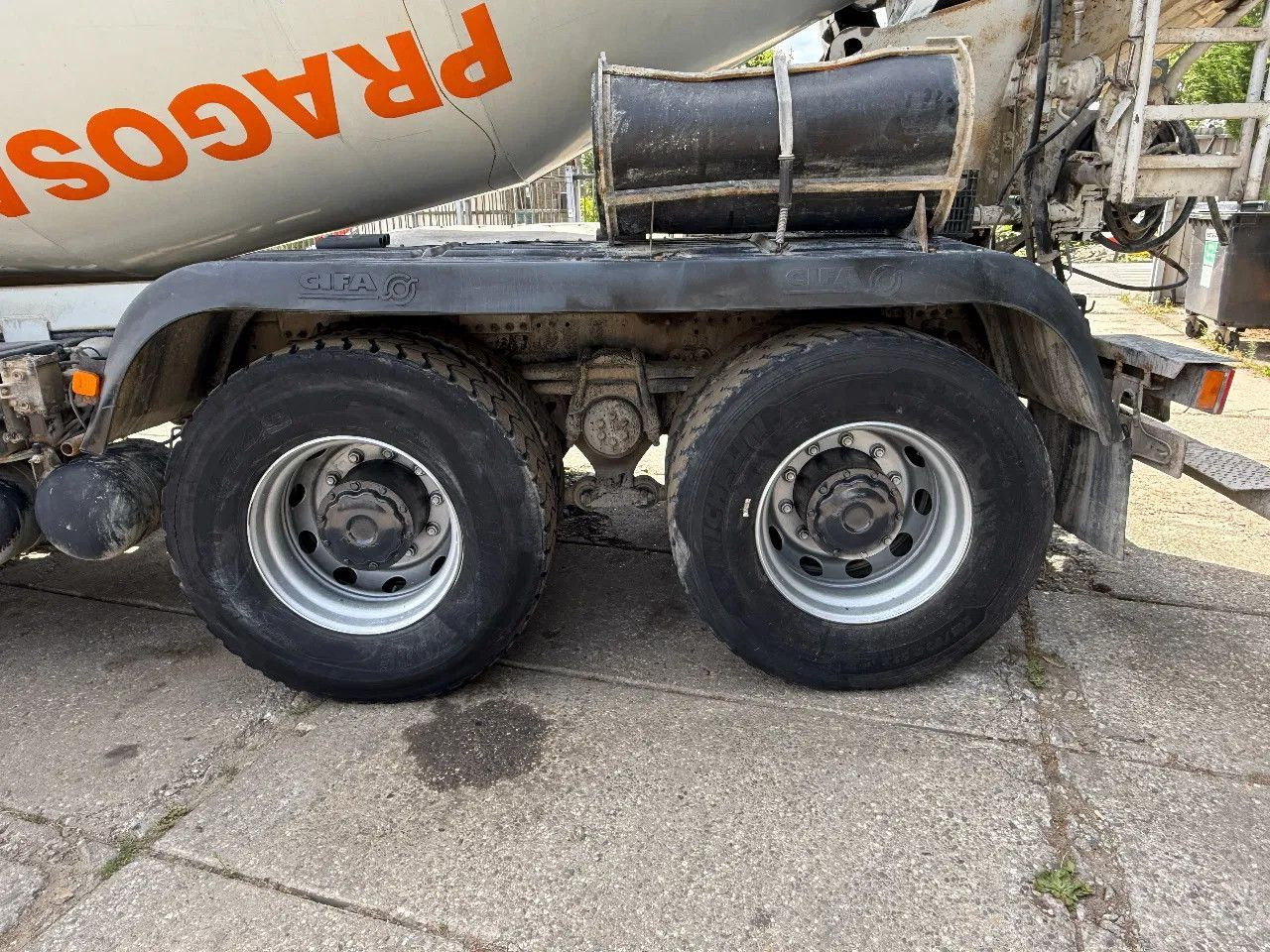 Avtomešalec MAN TGA 35.360 8X4 CIFA Beton Mixer Spring/Spring ZF: slika 6