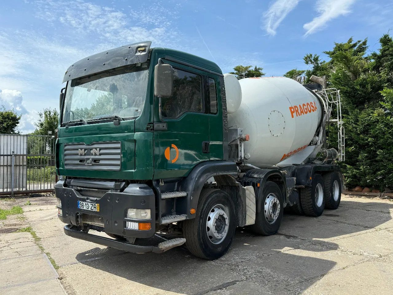 MAN TGA 35.360 8X4 CIFA Beton Mixer Spring/Spring ZF - Avtomešalec: slika 2 MAN TGA 35.360 8X4 CIFA Beton Mixer Spring/Spring ZF - Avtomešalec: slika 2
