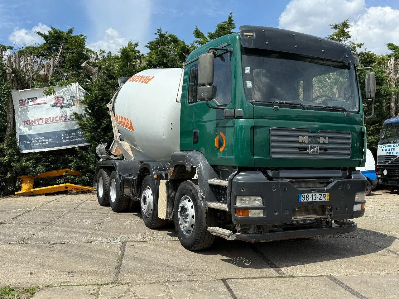 MAN TGA 35.360 8X4 CIFA Beton Mixer Spring/Spring ZF - Avtomešalec: slika 1 MAN TGA 35.360 8X4 CIFA Beton Mixer Spring/Spring ZF - Avtomešalec: slika 1
