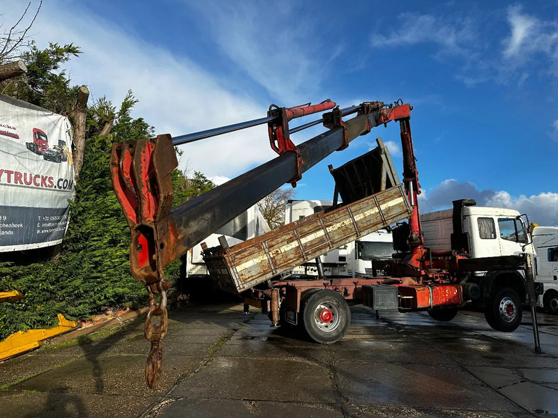 Tovornjak prekucnik, Tovornjak z dvigalom Mercedes-Benz SK 1935 V8 4X2 Tipper Spring/Spring AMCO V825 9T Crane: slika 20