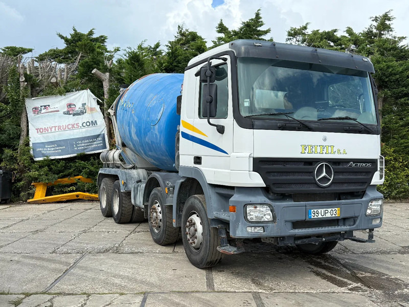 Vlačilec Mercedes-Benz Actros 3241 V6 8X4 CIFA Mixer Full Spring/Lammes EPS Manual Gearbox 3 Pedal: slika 1