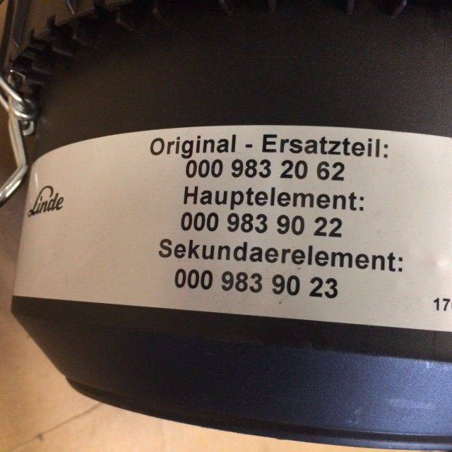 Air filter for Linde H25-35, Series 393-01, H40-50-500, Series 394-01 - Zračni filter za Oprema za rokovanje z materiali: slika 3 Air filter for Linde H25-35, Series 393-01, H40-50-500, Series 394-01 - Zračni filter za Oprema za rokovanje z materiali: slika 3