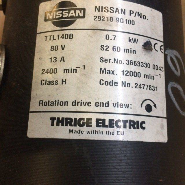 Electrical motor for Nissan - Motor in deli za Oprema za rokovanje z materiali: slika 3 Electrical motor for Nissan - Motor in deli za Oprema za rokovanje z materiali: slika 3