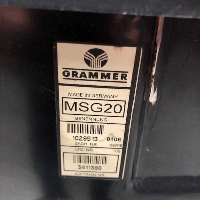 Sedež za Oprema za rokovanje z materiali Grammer seat: slika 7