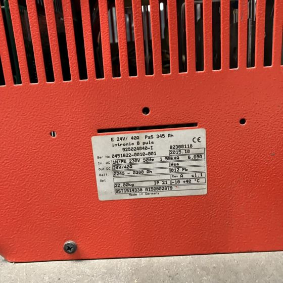 Električni sistem za Oprema za rokovanje z materiali Hawker 24V/40A: slika 6