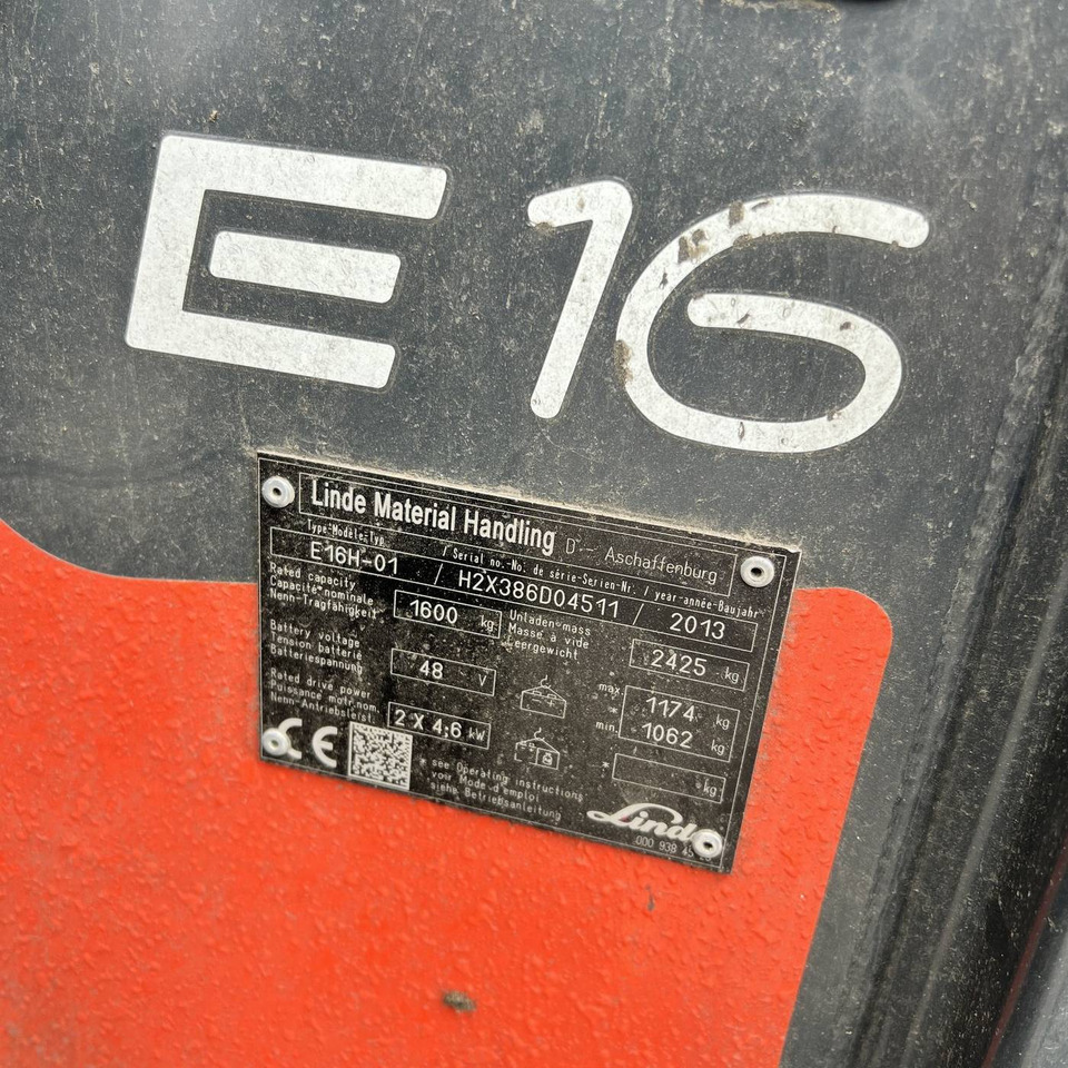 Električni viličar Linde E16H (386-01): slika 11 Električni viličar Linde E16H (386-01): slika 11