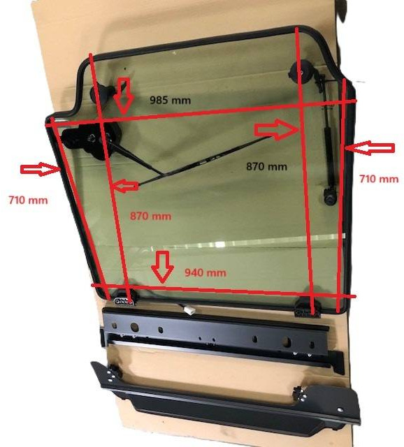 Rear Grendia complete - Okno in deli za Oprema za rokovanje z materiali: slika 2 Rear Grendia complete - Okno in deli za Oprema za rokovanje z materiali: slika 2