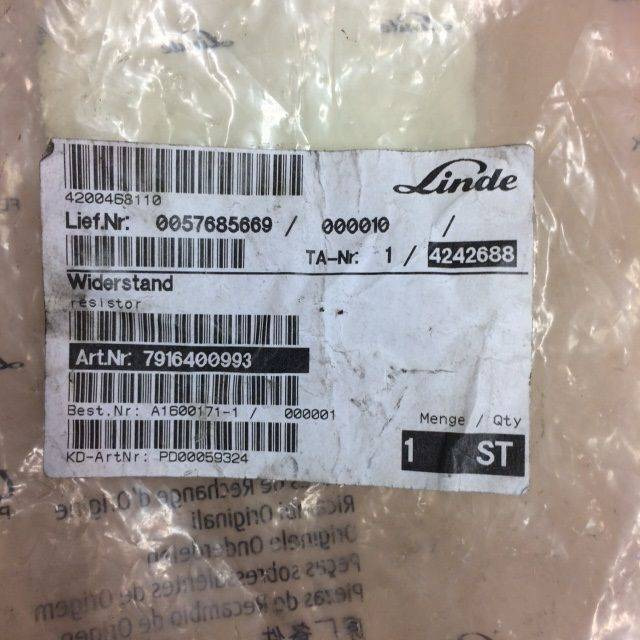 Resistor for Linde - Stikalo volanskega droga za Oprema za rokovanje z materiali: slika 4 Resistor for Linde - Stikalo volanskega droga za Oprema za rokovanje z materiali: slika 4
