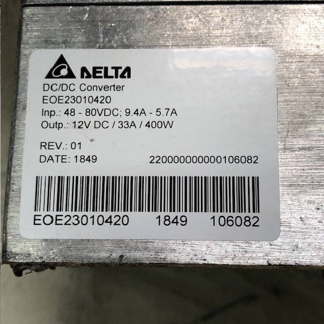 Voltage transformer 400W/48-80V-12V - Električni sistem za Oprema za rokovanje z materiali: slika 3 Voltage transformer 400W/48-80V-12V - Električni sistem za Oprema za rokovanje z materiali: slika 3