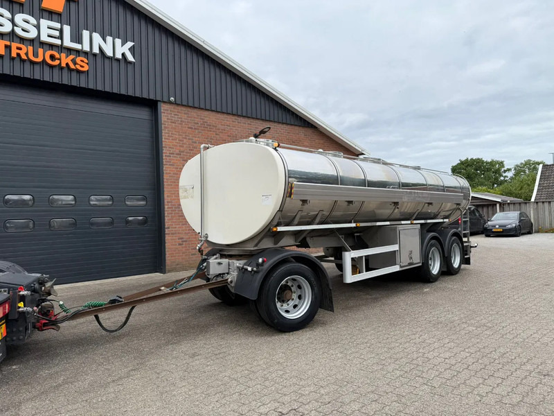 Magyar VM Tarm 19.000L RVS/INOX Melk/Milk/Milch Food 4 Rooms Liftas Nieuwe APK tot 23-7-2026 - Prikolica cisterna: slika 1 Magyar VM Tarm 19.000L RVS/INOX Melk/Milk/Milch Food 4 Rooms Liftas Nieuwe APK tot 23-7-2026 - Prikolica cisterna: slika 1