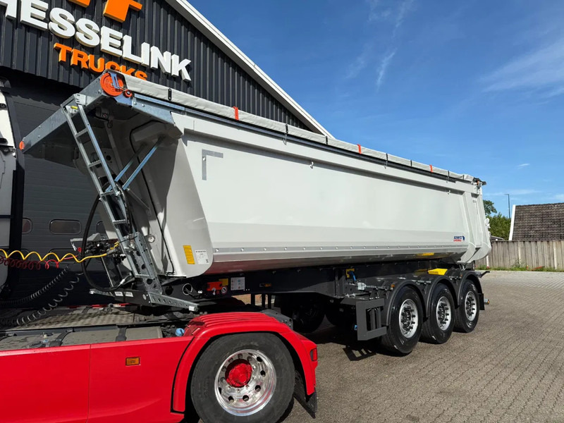Schmitz Cargobull SKI 24 SL 28m3 Stalen kipper Liftas Automatisch zeil, Nieuw! - Kiper polprikolica: slika 1 Schmitz Cargobull SKI 24 SL 28m3 Stalen kipper Liftas Automatisch zeil, Nieuw! - Kiper polprikolica: slika 1