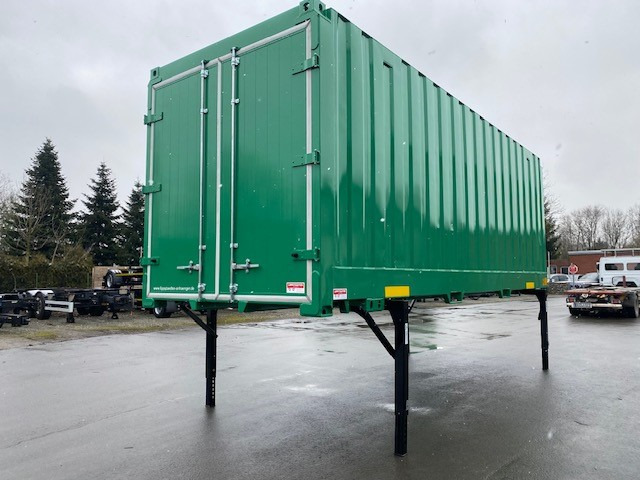 Krone BDF-System 7.45, LACK NEU in RAL 6024, FABRIKNEUE Portaltüren - Zamenljivo tovorišče - zaboj: slika 2 Krone BDF-System 7.45, LACK NEU in RAL 6024, FABRIKNEUE Portaltüren - Zamenljivo tovorišče - zaboj: slika 2