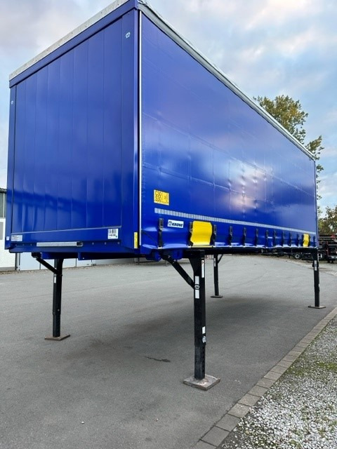 Krone BDF Wechselaufbau 7.45m - THW Ausführung - Zamenljivo tovorišče s ponjavo: slika 1 Krone BDF Wechselaufbau 7.45m - THW Ausführung - Zamenljivo tovorišče s ponjavo: slika 1