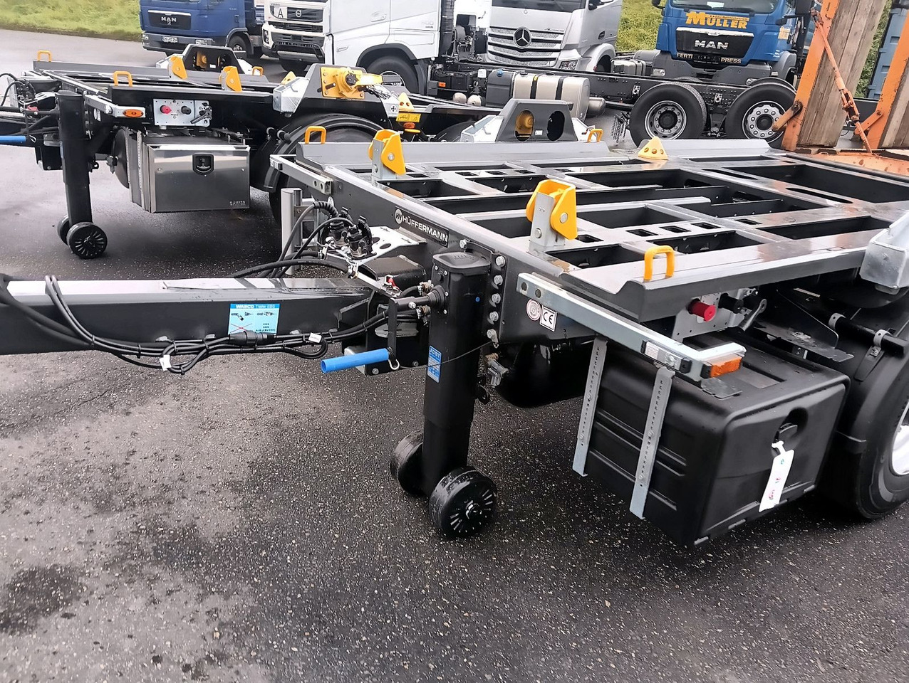 Abrol/ Samonakladalec prikolica Hüffermann 2-A-MINI-CARRIER SAFETYFIX VERZINKT NEU TOP-PREI: slika 18