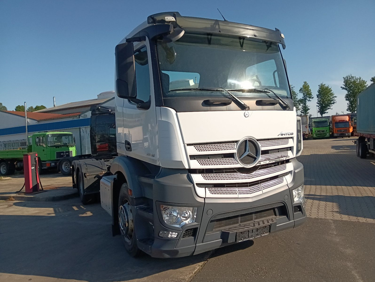 Mercedes-Benz 2545 6x2 Lenk/Lift MEILLER RK2070 Luft/Luft - Tovornjak-šasija: slika 1 Mercedes-Benz 2545 6x2 Lenk/Lift MEILLER RK2070 Luft/Luft - Tovornjak-šasija: slika 1