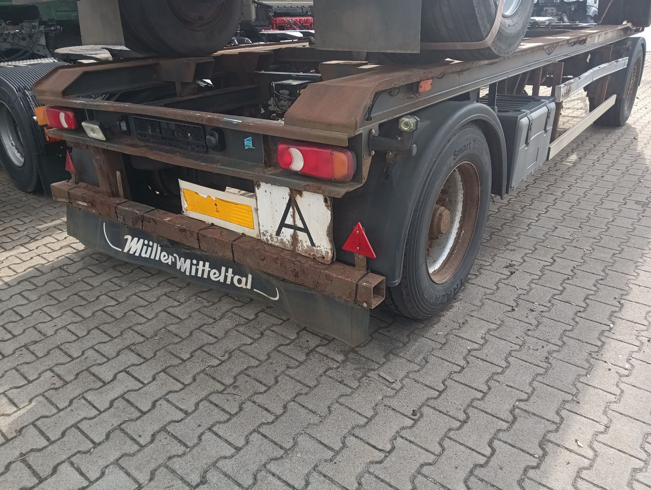 Müller-Mitteltal RA18 Abrollanhänger 7m BPW Trommel TÜV 5/2025 Müller-Mitteltal RA18 Abrollanhänger 7m BPW Trommel TÜV 5/2025 - Abrol/ Samonakladalec prikolica: slika 2 Müller-Mitteltal RA18 Abrollanhänger 7m BPW Trommel TÜV 5/2025 Müller-Mitteltal RA18 Abrollanhänger 7m BPW Trommel TÜV 5/2025 - Abrol/ Samonakladalec prikolica: slika 2