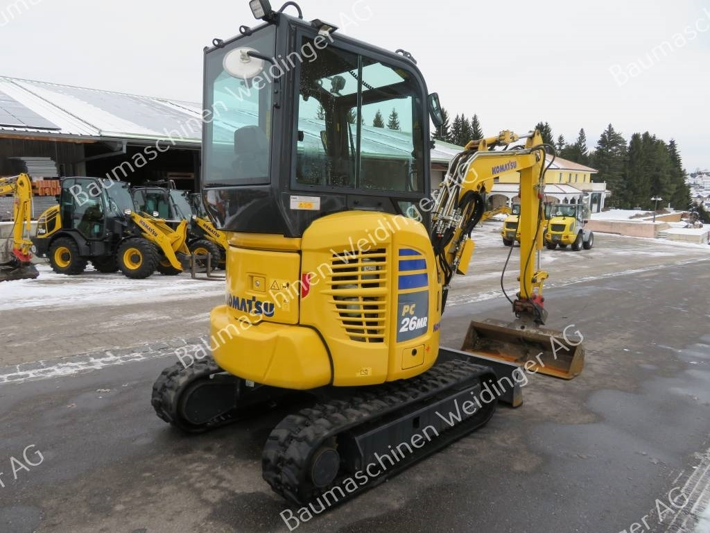 Komatsu PC 26 MR-5 - Mini bager: slika 3 Komatsu PC 26 MR-5 - Mini bager: slika 3