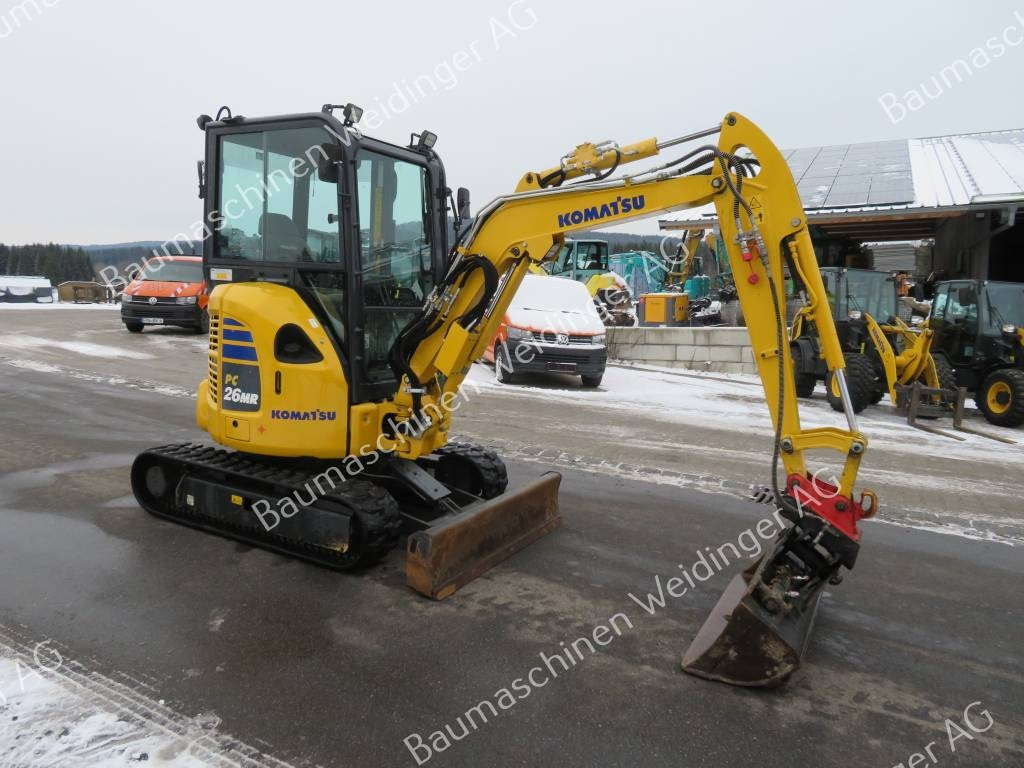 Komatsu PC 26 MR-5 - Mini bager: slika 1 Komatsu PC 26 MR-5 - Mini bager: slika 1