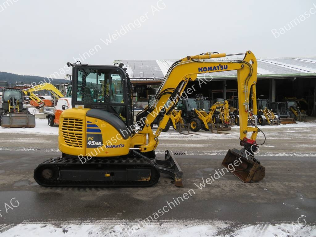 Komatsu PC 45 MR-5 - Mini bager: slika 1 Komatsu PC 45 MR-5 - Mini bager: slika 1