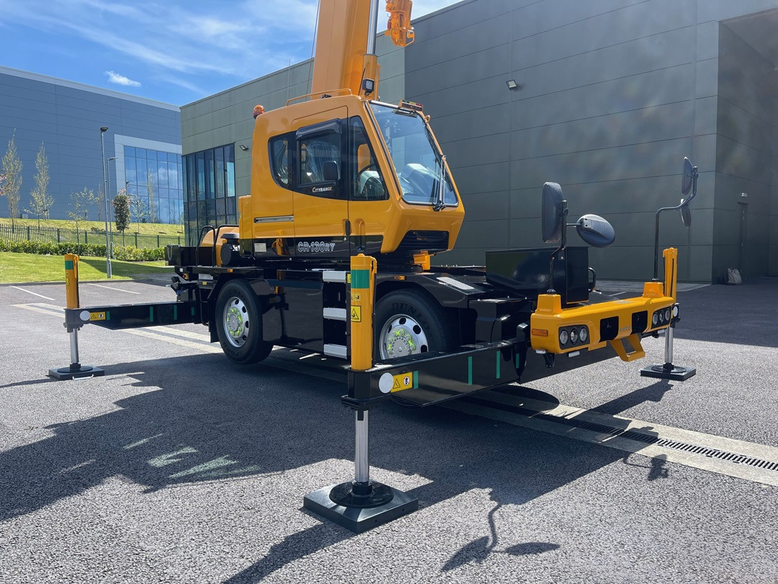 Nov Avtodvigalo KATO CR-130Rv - 13 Ton Crane - Joystick Control & Stage V Engine: slika 18