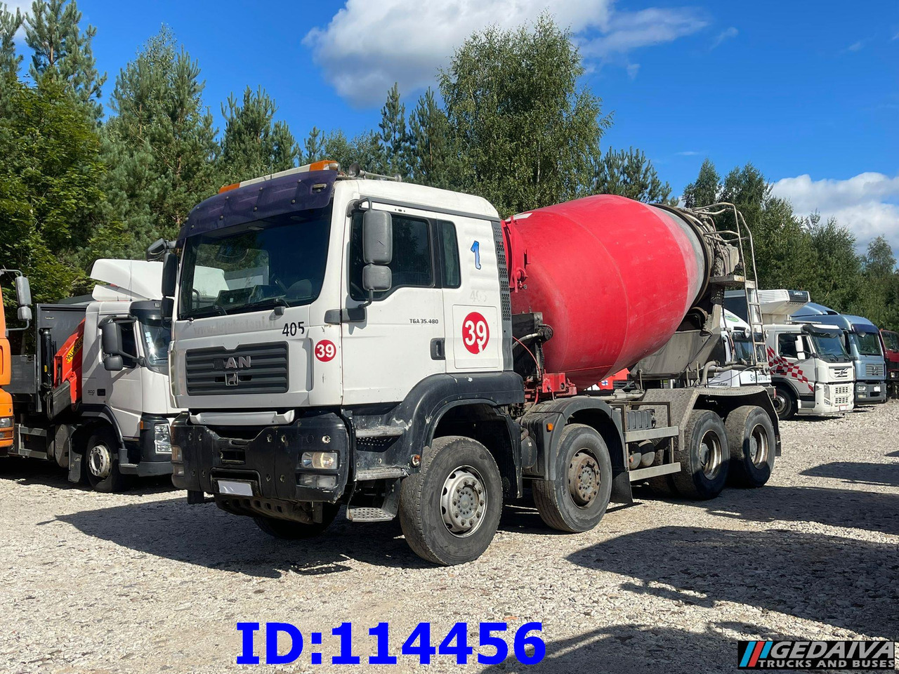 MAN TGA 35.480 8X4 8m3 Manual - Avtomešalec: slika 1 MAN TGA 35.480 8X4 8m3 Manual - Avtomešalec: slika 1