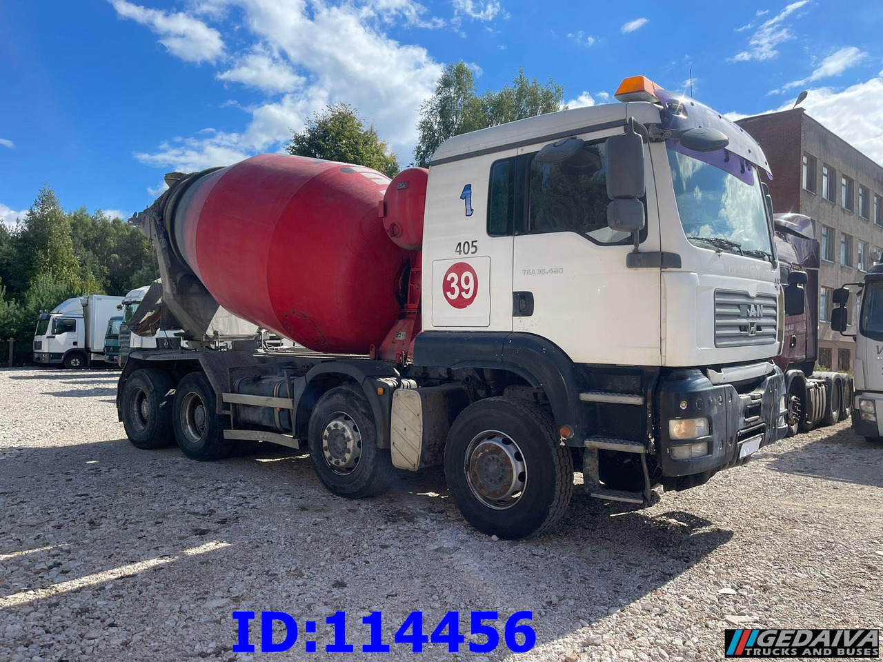 MAN TGA 35.480 8X4 8m3 Manual - Avtomešalec: slika 2 MAN TGA 35.480 8X4 8m3 Manual - Avtomešalec: slika 2