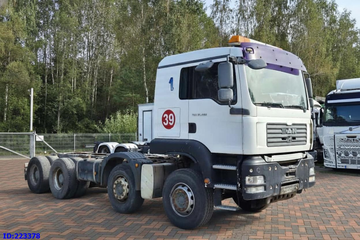 MAN TGA 35.480 8X4 - Full steel - Manual - Tovornjak-šasija: slika 2 MAN TGA 35.480 8X4 - Full steel - Manual - Tovornjak-šasija: slika 2