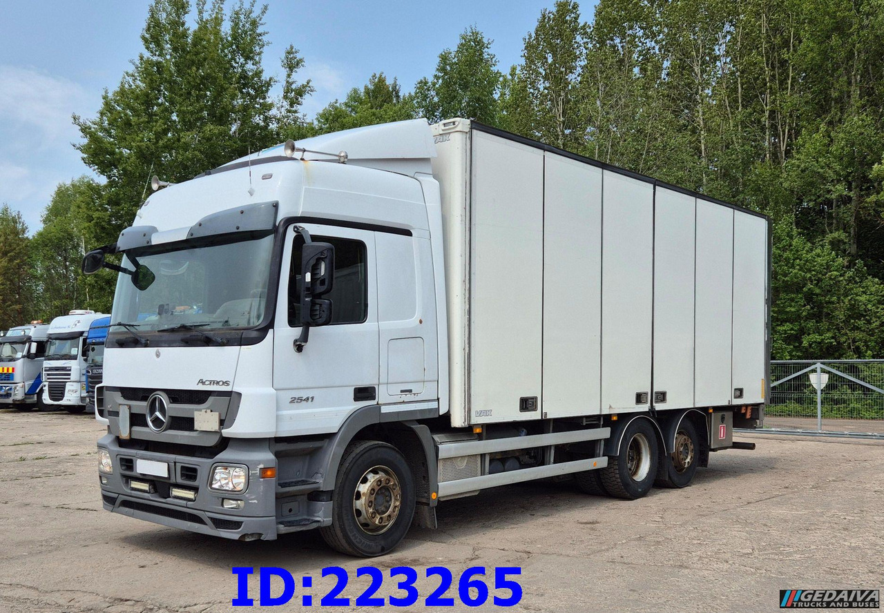 MERCEDES-BENZ Actros 2541 6x2 Retarder Open side box - Izotermični tovornjak: slika 1 MERCEDES-BENZ Actros 2541 6x2 Retarder Open side box - Izotermični tovornjak: slika 1