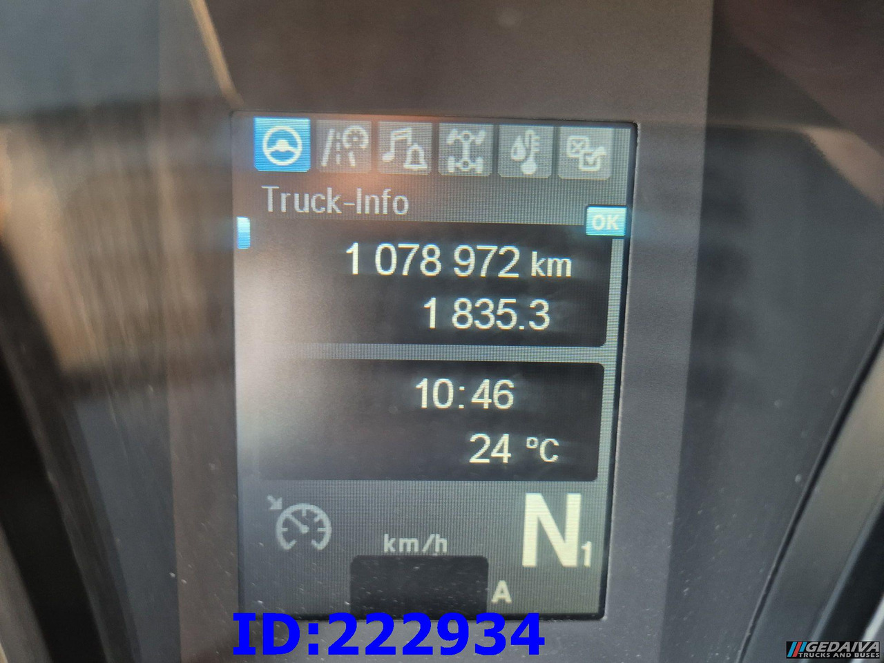 Tovornjak-šasija MERCEDES-BENZ Actros 2545  6x2 Euro5: slika 13